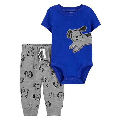 Baby Boy Carter's 2-Piece Dog Bodysuit Pant Set