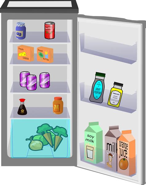 open fridge clipart 10 free Cliparts | Download images on Clipground 2025