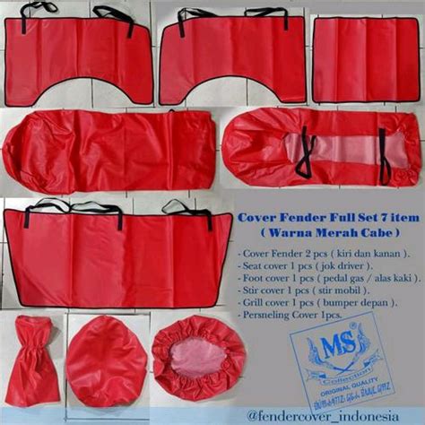 Jual Cover Fender Polos Warna - Merah - Kab. Bogor - MS Collection ...