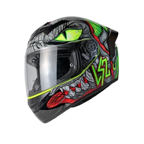 LS2 FF352 ROOKIE FIZZLE HELMET - MATT YELLOW HELMET – GearUpIndia