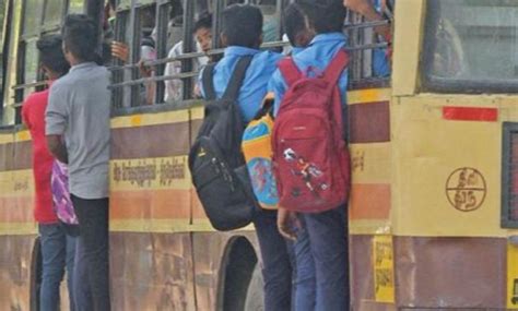 படிகளில் தொங்கியபடி பயணித்த 2 மாணவர்கள் மரணம் | கூடுதல் பேருந்துகளை ...