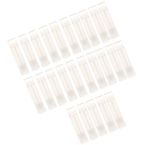 MAYCREATE® 25 Pieces 5g Clear Lip Gloss Tubes Set for DIY Lipstick ...