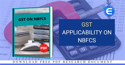 GST Applicability On Non-Banking Financial Companies In India