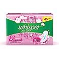 Buy Whisper Ultra Soft XL Plus Sanitary Pads, Pack of 30 count Online ...
