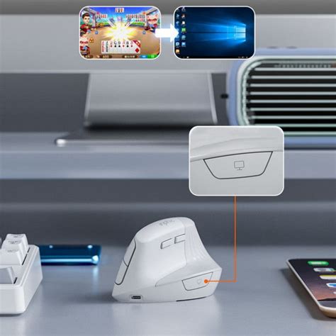 Ergonomic Vertical Wireless Mouse – GizModern