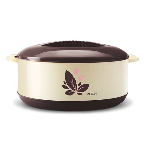 Buy Milton Orchid 2500 Inner Stainless Steel Serving Casserole with Lid ...