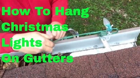 Installing Gutter Lights 的图像结果