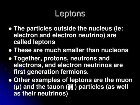 PPT - Subatomic Particles PowerPoint Presentation, free download - ID ...