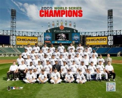 2005 White Sox World Series Champions Sit Down Team Photo Photo Print ...