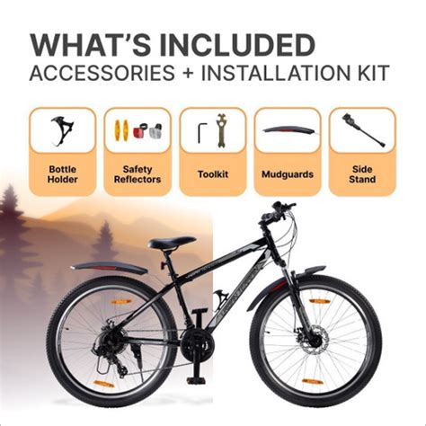 Urban Terrain Mountain Bike 27.5T Shimano Geared Cycles for Men with ...