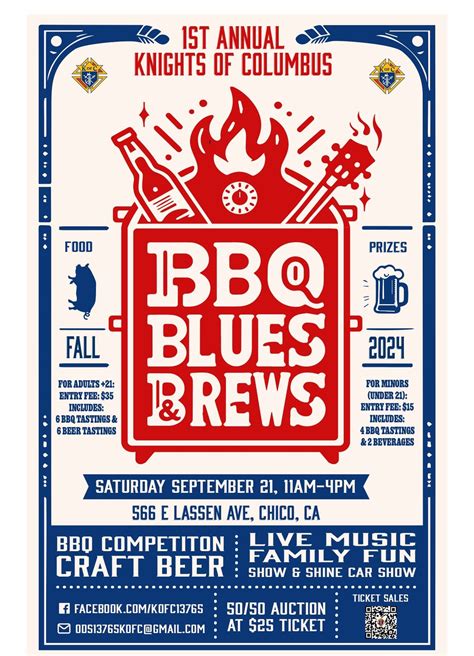 BBQ, Blues and Brews BBQ Cookoff Charity Event, Our Divine Savior ...