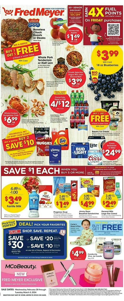Fred Meyer Weekly Ad & Specials from February 28