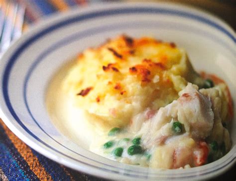 The Hairy Bikers' fish pie with cheese mash   Recipe  