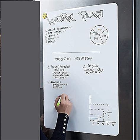 rbd Vinyl White Reusable Magnetic Sheet (Size 9' Inch X 12'' Inch ...