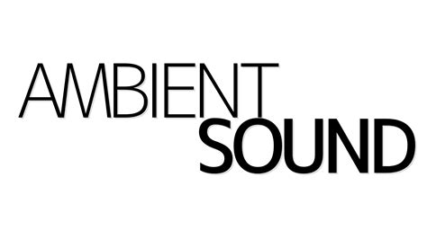 Ambient Sound - M&H SOUND Studio