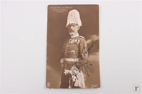 ratisbon's | General Graf von Bothmer signiertes Portraitfoto - Träger ...