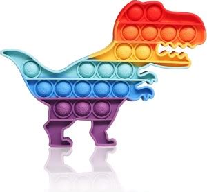 Ajauni Pop it Dinosaur ,Pop It Fidget Toys ,Push Pop Bubble Fidget ...