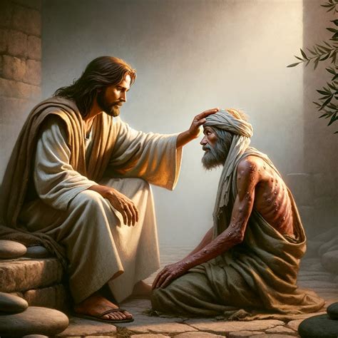 Jesus Heals the Leper - Miracles-of-Jesus.com
