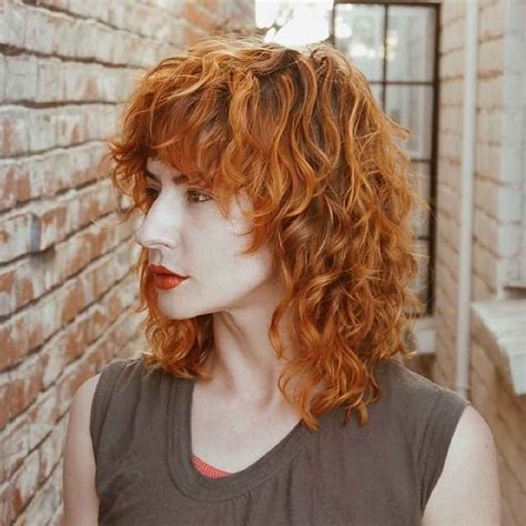 26 Coolest Wolf Cuts for Curly Hair Girls with Style | Frisuren ...