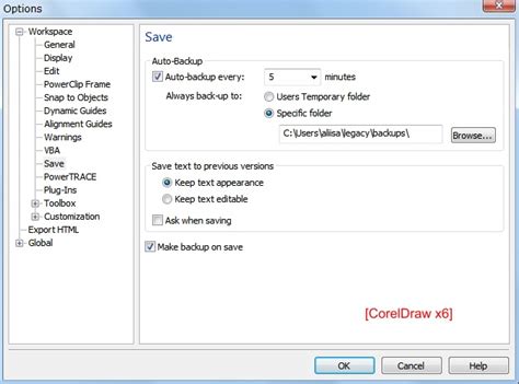 Image result for CorelDRAW Backup Files
