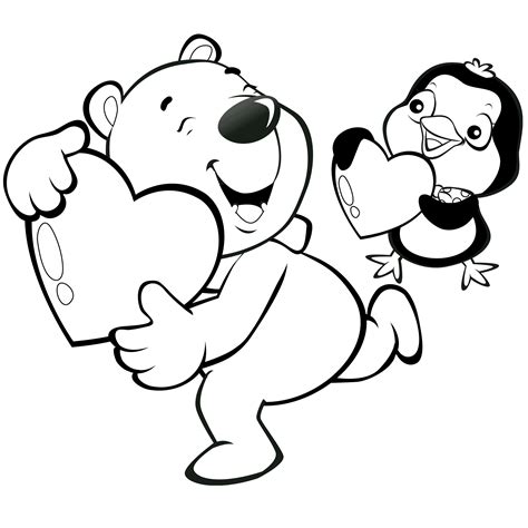 Free Printable Valentine Coloring Pages For Kids