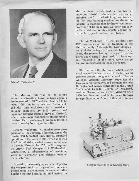 Image result for Merrow Sewing Machine Company