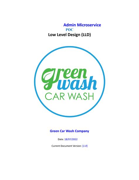 Admin Microservice LLD - Role Nature of Engagement in WB Classics ...