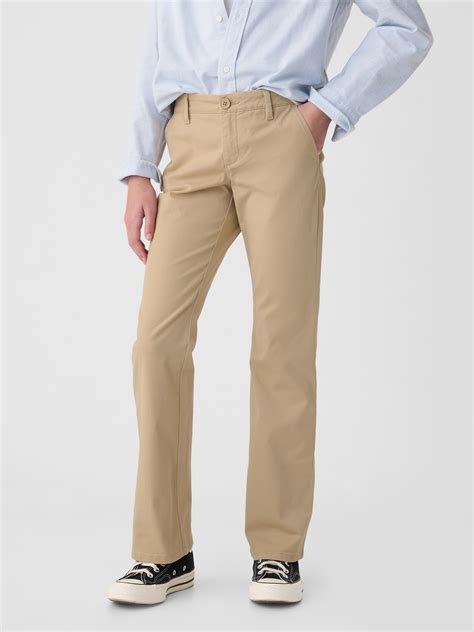 Kids Uniform Bootcut Khakis | Gap