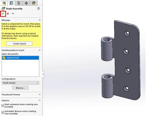 Image result for SolidWorks Assembly User Interface