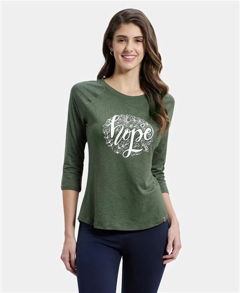 Buy Micro Modal Cotton Relaxed Fit Graphic Printed Round Neck Three ...