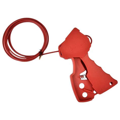 Buy BEVANNJJ Multipurpose Cable Lockout 2.4M Adjustable Safety Cable ...