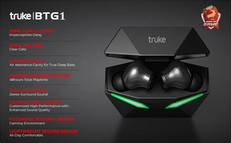 truke Buds BTG 1 True Gaming Earbuds with Environmental Noise ...