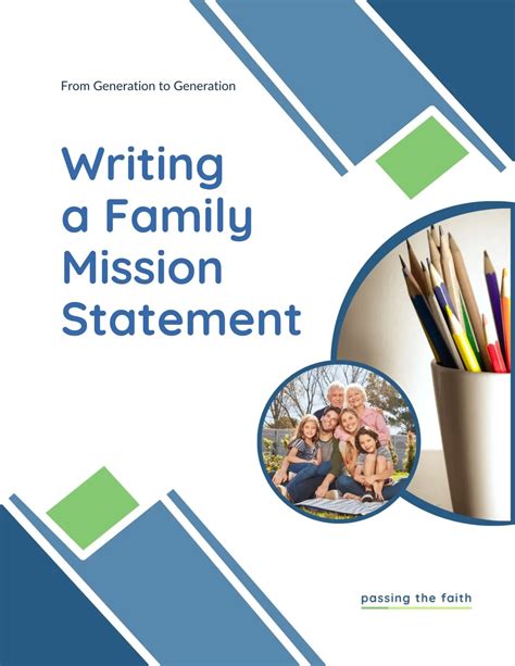 Writing a Family Mission Statement | Online Store | Deborah Haddix
