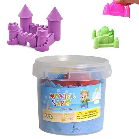 SYGNIUS Stretchable and Moldable Moving Clay Sensory Play Sand Dough ...
