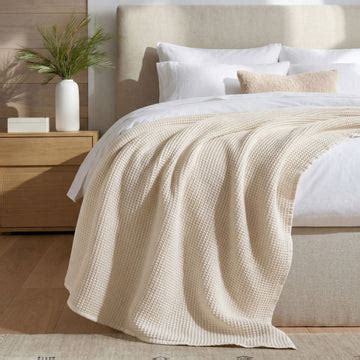 Sofa Throw Blanket - Buy Waffle Weave Blanket Online | Nestasia