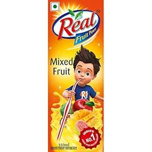 Real Mixed Fruit Juice, 200 ml (20ml Free) : Amazon.in: Grocery ...
