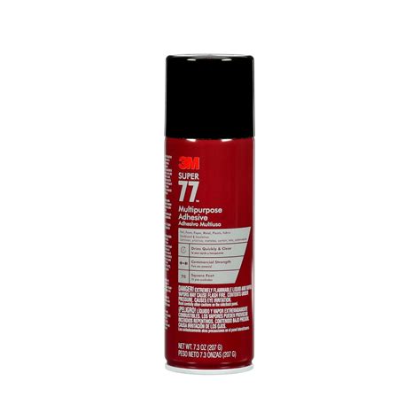 3M Super 77-10 Multi-Purpose Adhesive, 7.33 fl oz, Aerosol : Amazon.in ...