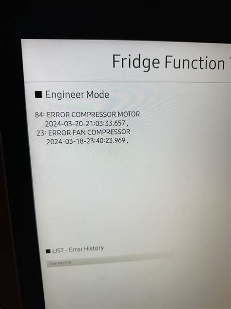 Image result for Samsung RF4287HARS Error Code 23