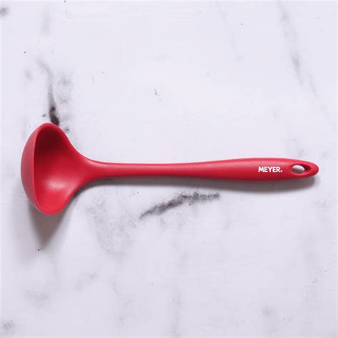 Buy Meyer Silicone Round Ladle, Red @ PotsandPans.in