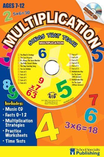 Multiplication (Songs That Teach Mathematics) : Thompson, Karen: Amazon ...