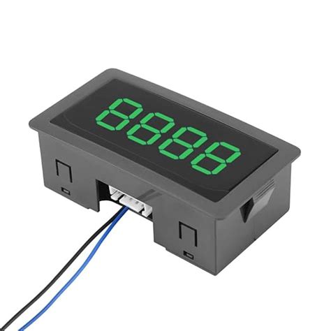 Digit Counter, DC 8-24V 4 Digit LED Digital Display 0-9999 Up/Down Plus ...