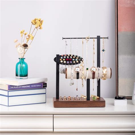 Realyoo Jewelry Organizer Stand T Shaped Jewelry Holder India | Ubuy