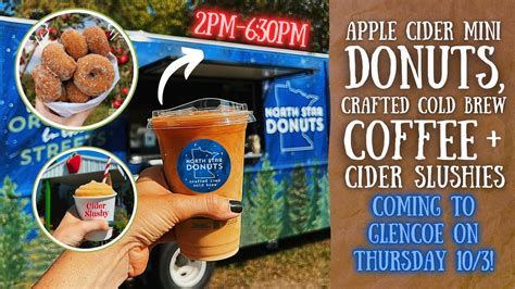 Cider donuts, Cider slushies, Iced coffee + more in Glencoe Thursday 10 ...