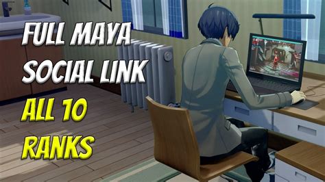 Full Maya Social Link - All Hermit Scenes With Best Choices | Persona 3 ...