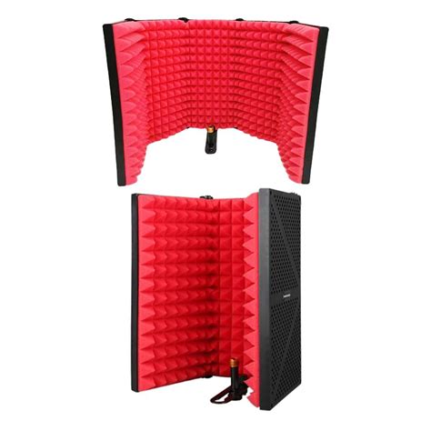 Metal Mic Isolation Shield for Microphone Recording Equipment Five Pan ...