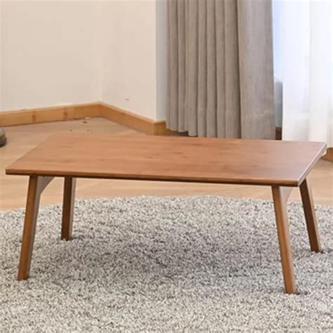 Runam Woods Mid-Century Modern Solid Wood Small Coffee Table, Small ...