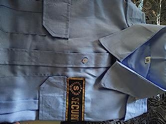 REGALIA Men's Security Guard Shirt (Grey Shirt) with Label ...