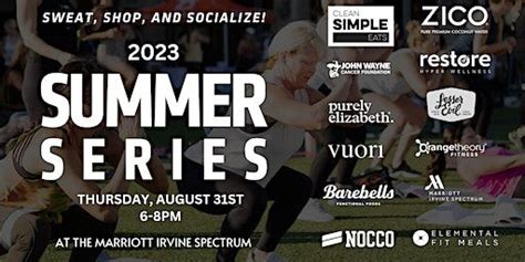 Orangetheory Fitness Summer Series Outdoor Workout 8/31 | Marriott ...