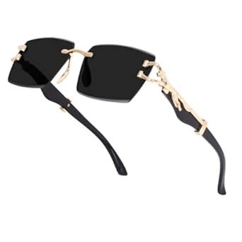 Buy VisionWala Gold Metal Rectangular, UV Protected Mc Stan Sunglasses ...