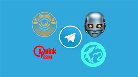 Инструменты OSINT - Телеграм боты для пробива - YouTube